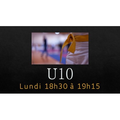 U10 / Lundi 18h30 à 19h15 (Aut. 2020)